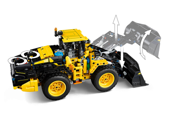 LEGO 42209 Электрический колесный погрузчик Volvo L120   - фото5