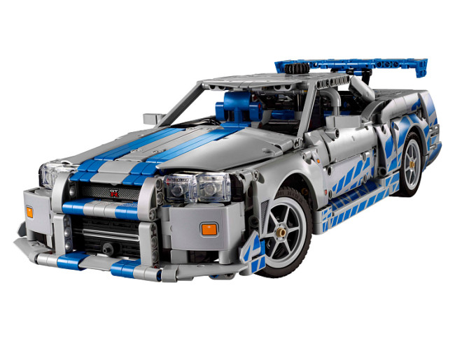 LEGO 42210 Форсаж 2: Nissan Skyline GT-R (R34)  - фото4