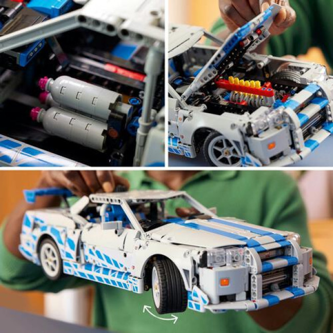 LEGO 42210 Форсаж 2: Nissan Skyline GT-R (R34)  - фото10