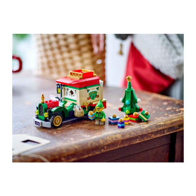 40746 Грузовик доставки Санты LEGO Icons - фото5