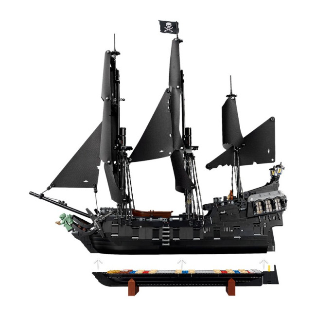 10365 Пираты Карибского моря: Черная жемчужина LEGO Icons - фото10