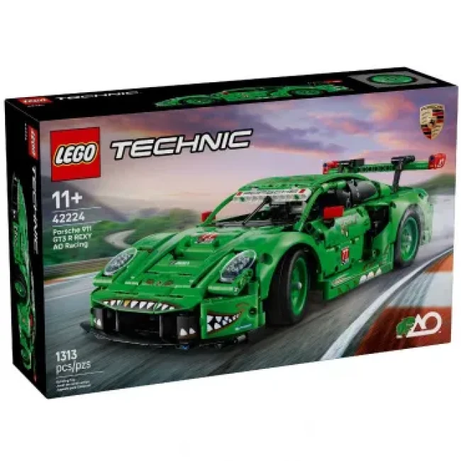 LEGO 42224 Гоночный автомобиль Porsche 911 GT3 R AO Rexy  - фото