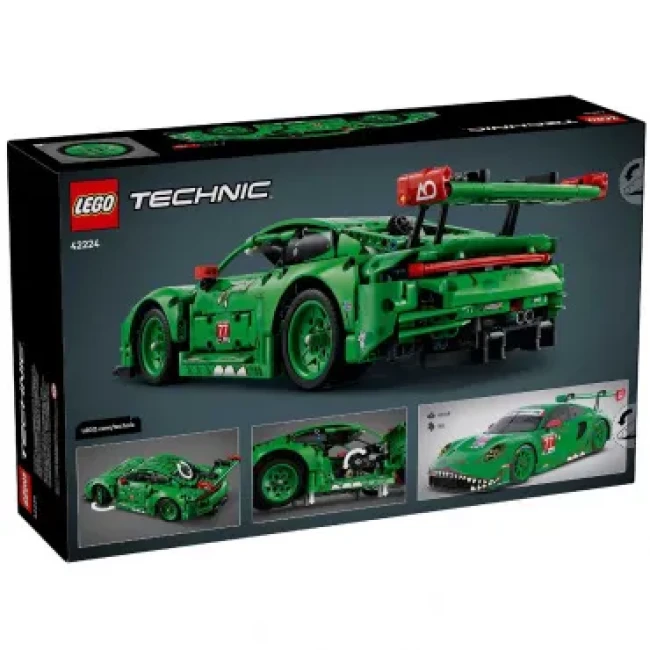 LEGO 42224 Гоночный автомобиль Porsche 911 GT3 R AO Rexy  - фото2