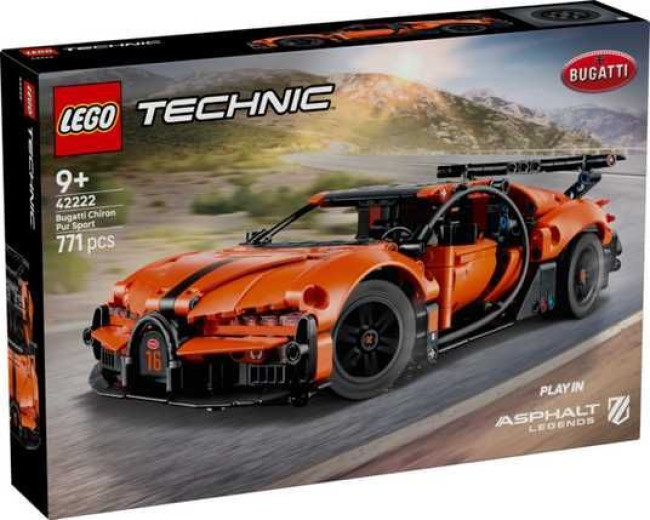 LEGO 42222 Гиперкар Bugatti Chiron Pur Sport   - фото