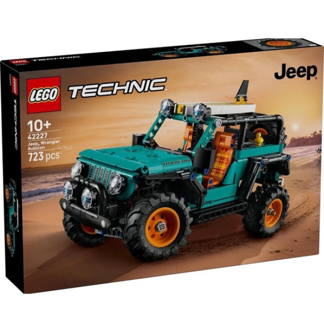 LEGO 42227 Внедорожник Jeep Wrangler Rubicon   - фото