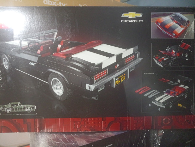 10304 Chevrolet Camaro Z28 LEGO Icons Уценка - фото2
