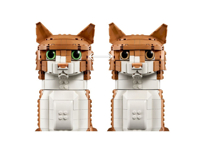 21376 Оранжевый кот LEGO Ideas - фото2