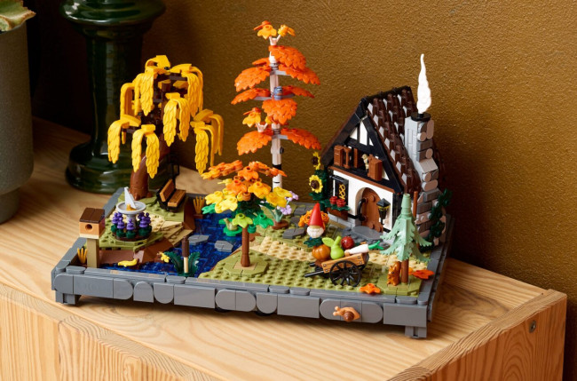 11372 Осенний коттеджный сад LEGO Icons - фото3