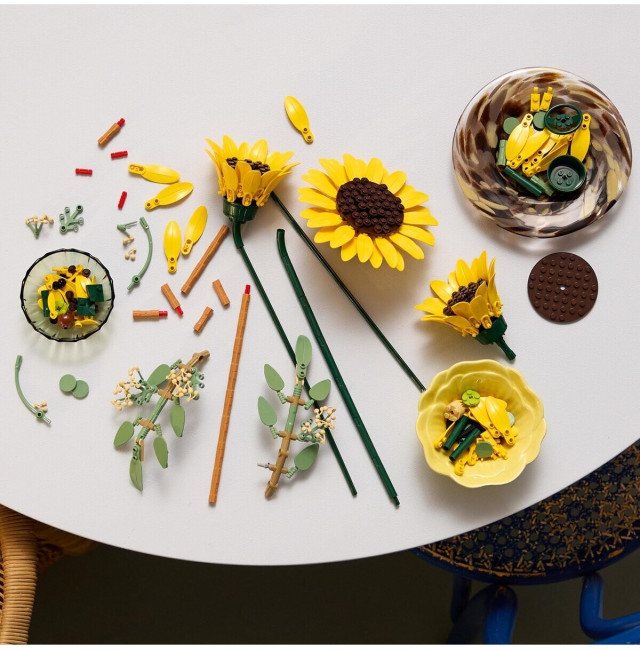 11502 Букет подсолнухов  LEGO Botanicals - фото5