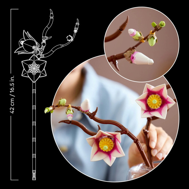 11510 Ветви магнолии LEGO Botanicals - фото8