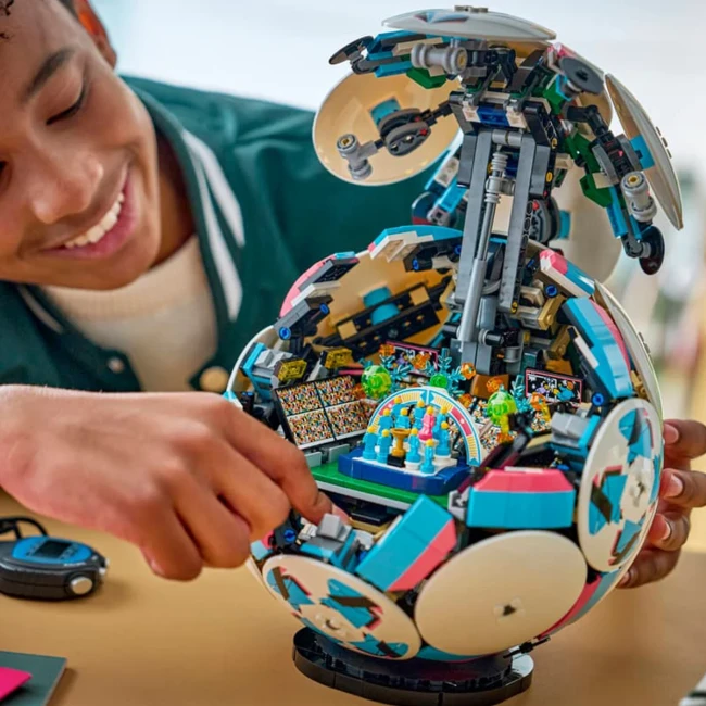 LEGO Футбольный мяч со стадионом 43019  - фото6