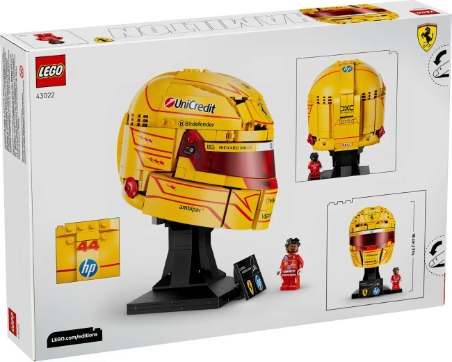 LEGO 43022 Шлем Льюиса Хэмилтона   - фото2