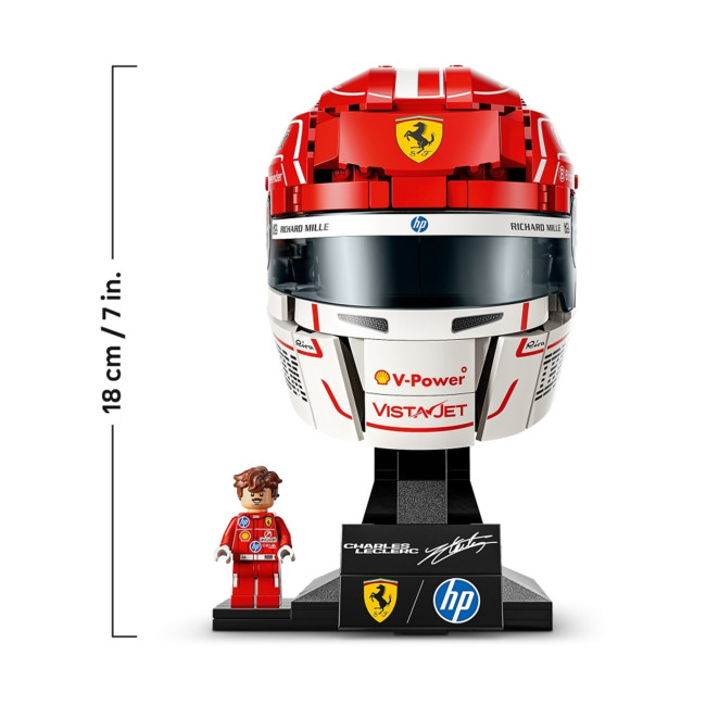 LEGO Шлем Шарля Леклера 43014  - фото5