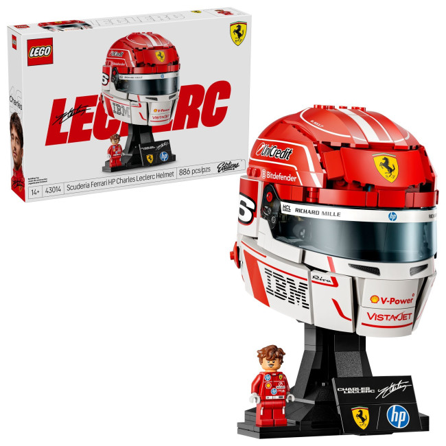 LEGO Шлем Шарля Леклера 43014  - фото3