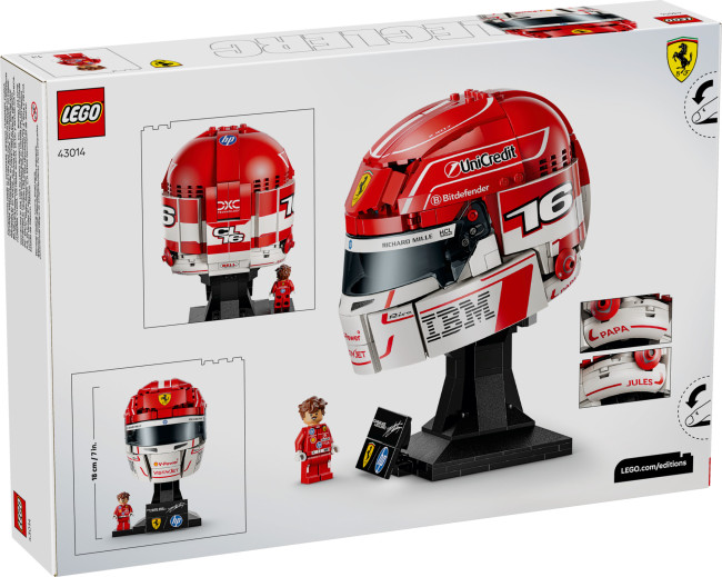 LEGO Шлем Шарля Леклера 43014  - фото2