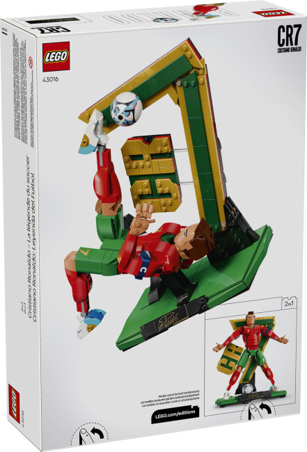 LEGO 43016 Криштиану Роналду - легенда футбола  - фото2