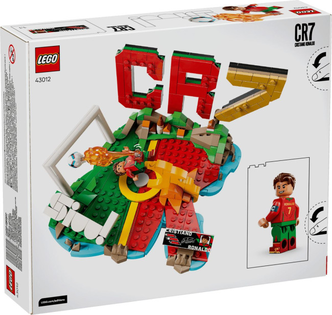 LEGO 43012 Криштиану Роналду – лучшие моменты футбольного матча  - фото2