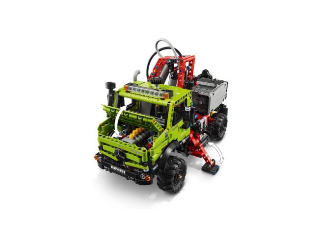 LEGO 42242 Mercedes-Benz Unimog U 5023 с краном   - фото9