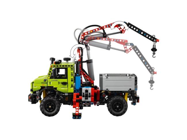LEGO 42242 Mercedes-Benz Unimog U 5023 с краном   - фото8