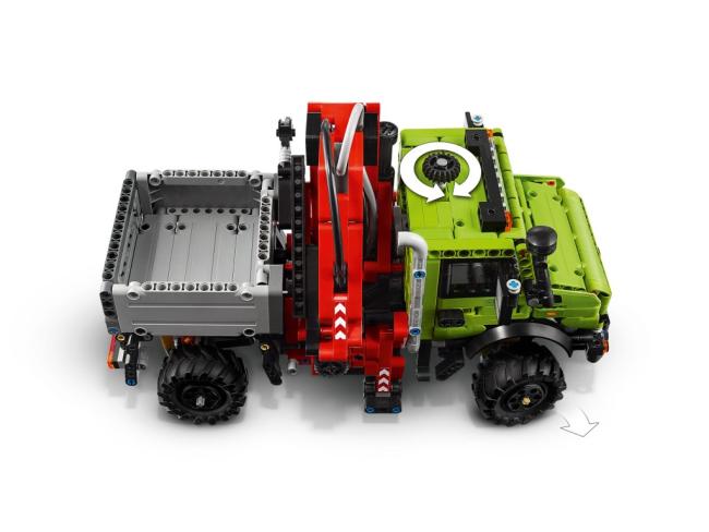 LEGO 42242 Mercedes-Benz Unimog U 5023 с краном   - фото7