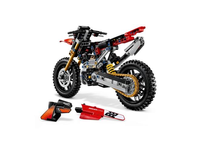42238 Мотоцикл Ducati Desmo450 MX Factory LEGO Technic - фото5