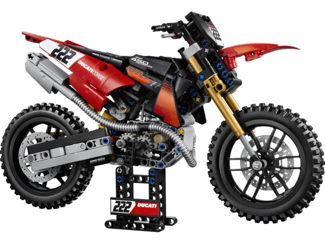 42238 Мотоцикл Ducati Desmo450 MX Factory LEGO Technic - фото3