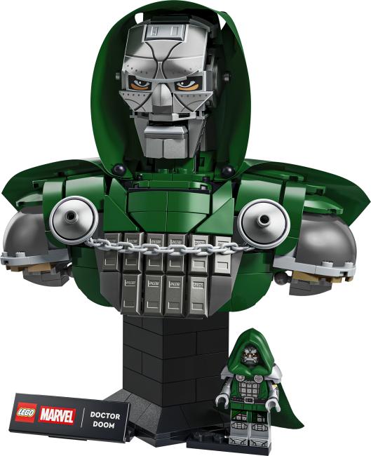 LEGO 76345  Avengers Бюст Доктора Дума   - фото3