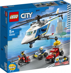 LEGO 60243 Погоня на полицейском вертолёте - фото