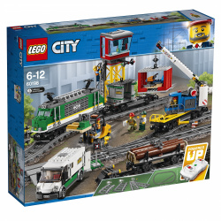 LEGO 60198 Товарный поезд - фото