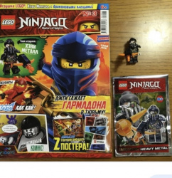 Журнал LEGO Ninjago 07/2018 - фото