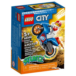 LEGO 60298 Реактивный трюковый мотоцикл - фото