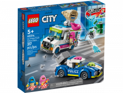 LEGO 60314 Полицейская погоня за грузовиком мороженого - фото