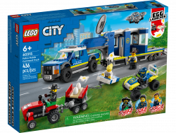 LEGO 60315 Полицейский мобильный командирский грузовик - фото
