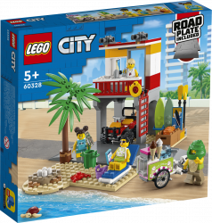 60328 Пляжная спасательная станция LEGO City - фото
