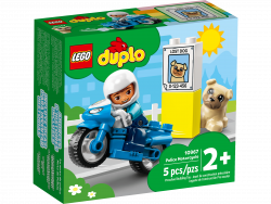 LEGO 10967 Полицейский мотоцикл - фото