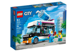 LEGO City 60384 Фургон для шейков Пингвин - фото