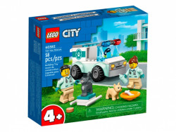 LEGO 60382 Ветеринарный фургон   - фото