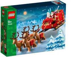 LEGO 40499 Сувенирный набор Сани Деда Мороза - фото