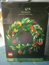 10340 Рождественский венок LEGO Icons Уценка - фото
