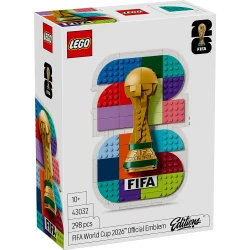 LEGO 43032 Официальный логотип Чемпионата мира по футболу 2026   - фото