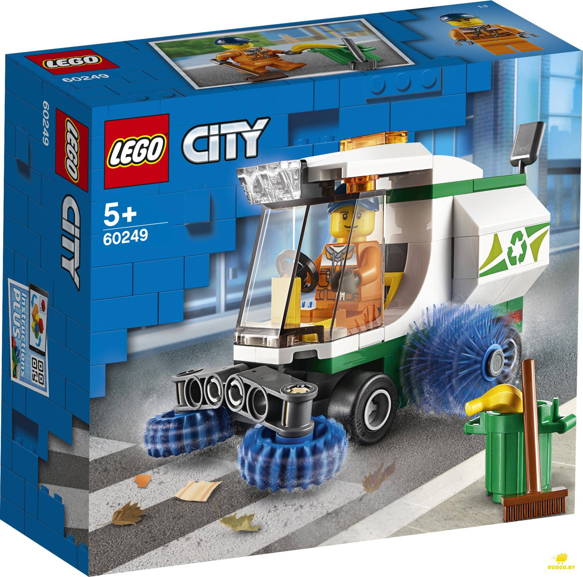 LEGO 60249 Машина для очистки улиц - фото