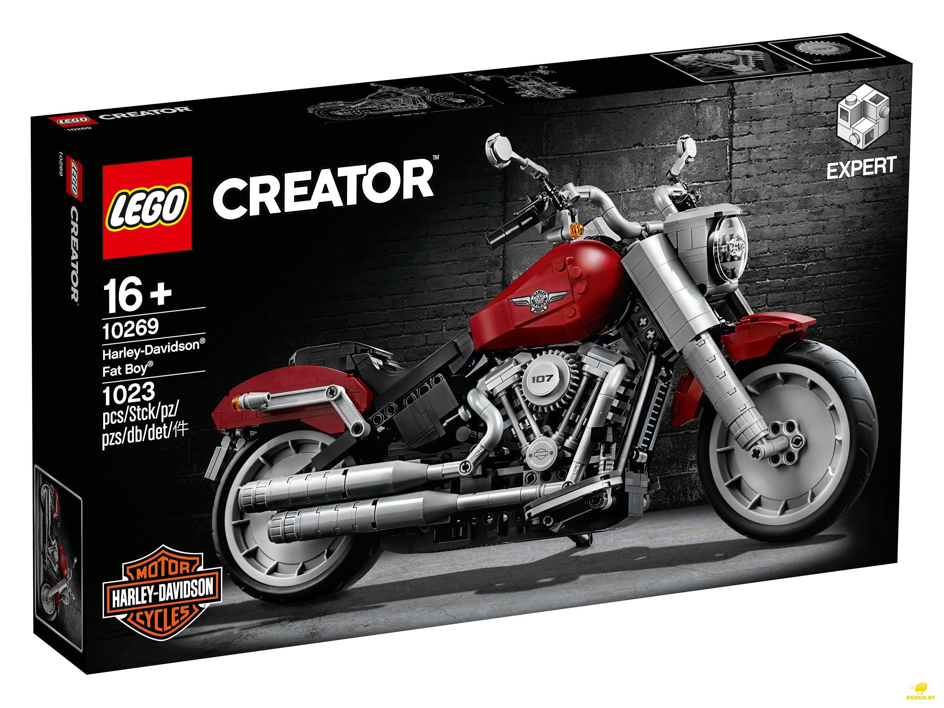 LEGO 10269 Harley-Davidson Fat Boy - фото