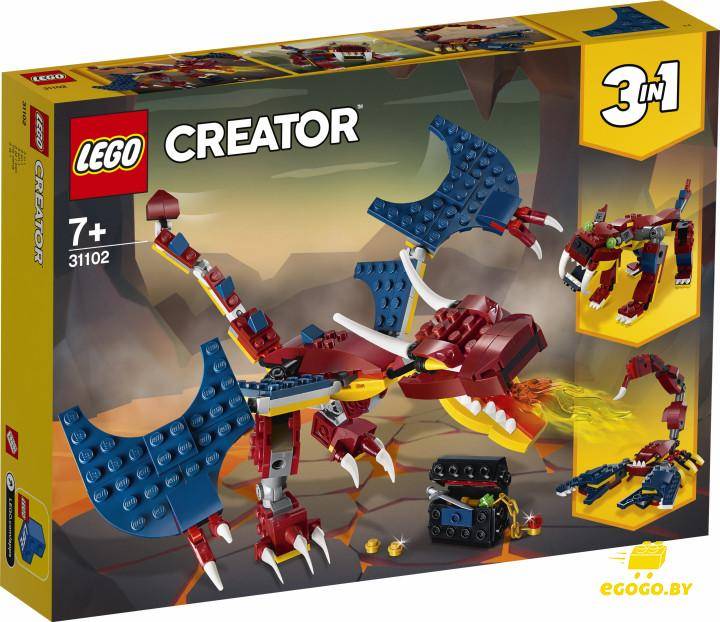 LEGO 31102 Огненный дракон - фото