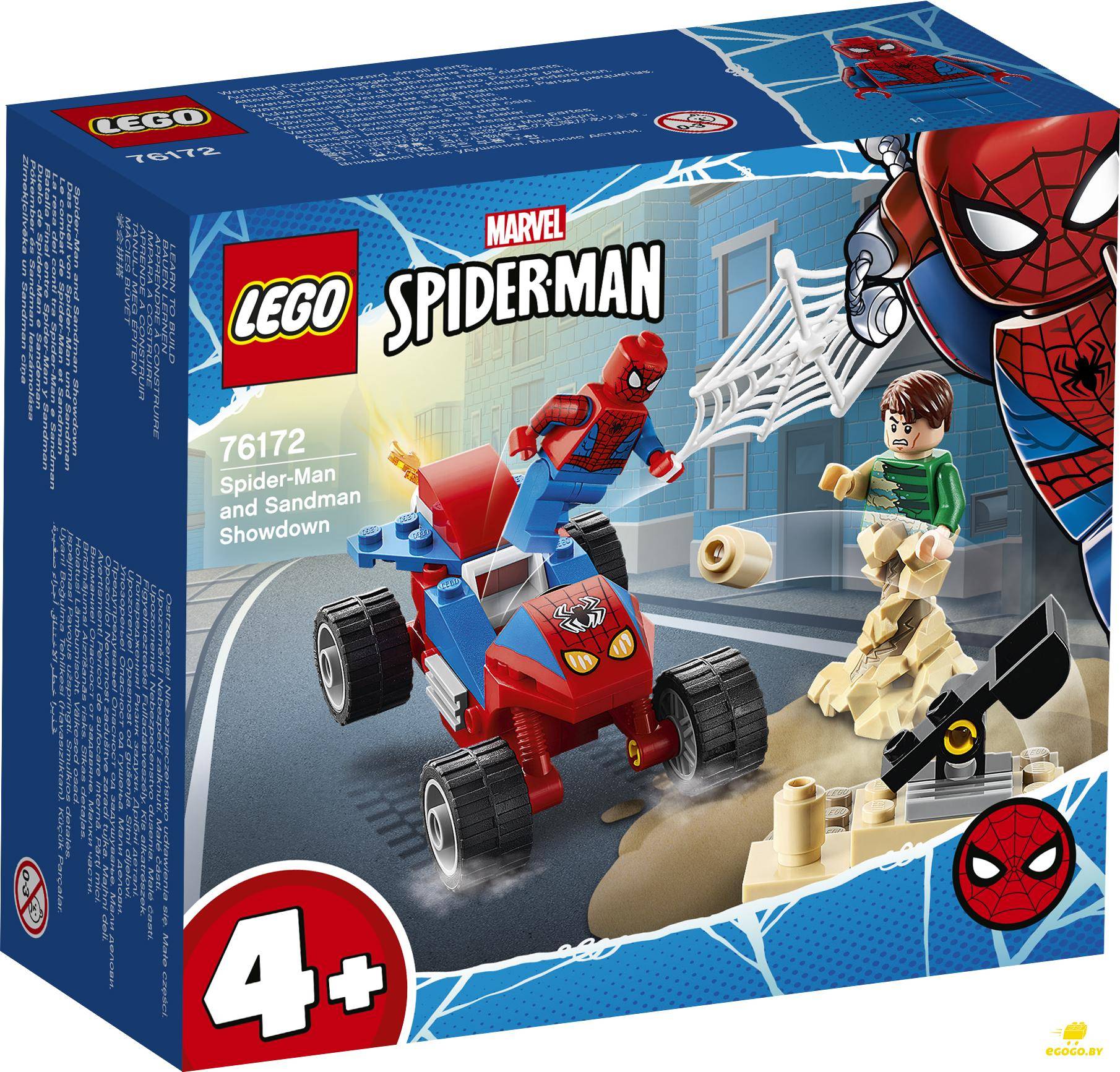 LEGO 76172 Бой Человека-Паука с Песочным Человеком - фото