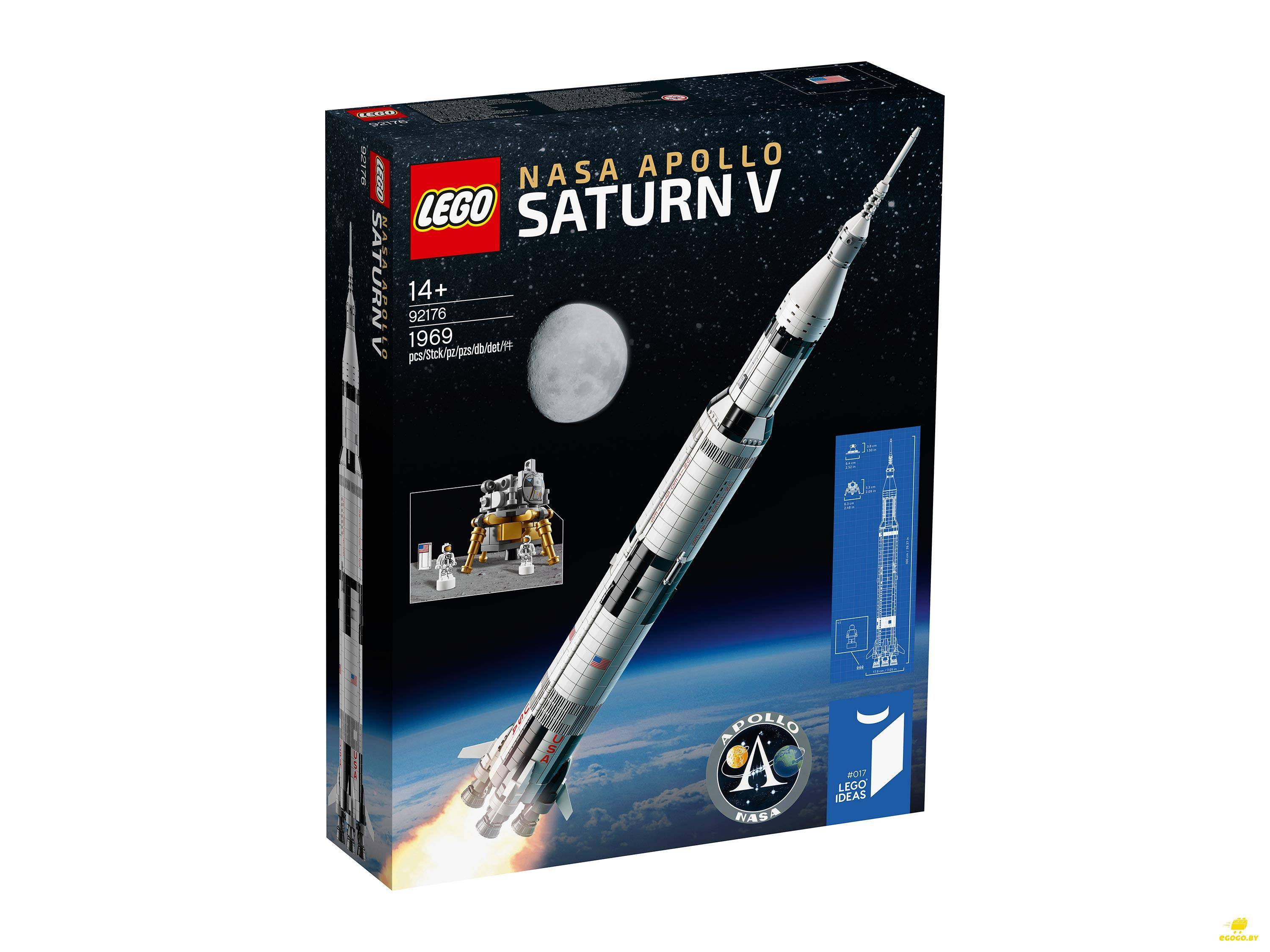 LEGO 92176 Ракетно-космическая система НАСА «Сатурн-5-Аполлон» - фото