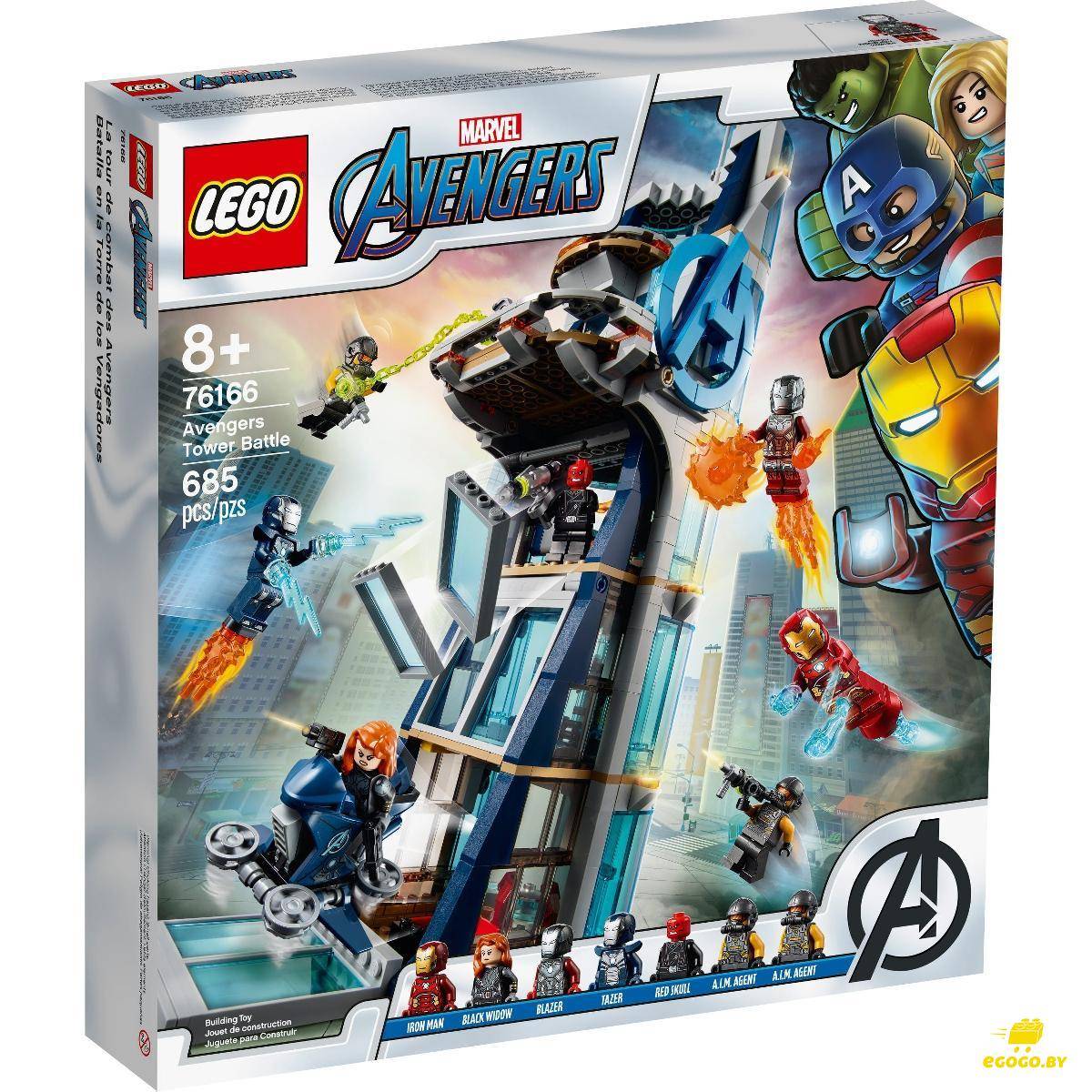 LEGO 76166 Битва за башню Мстителей - фото