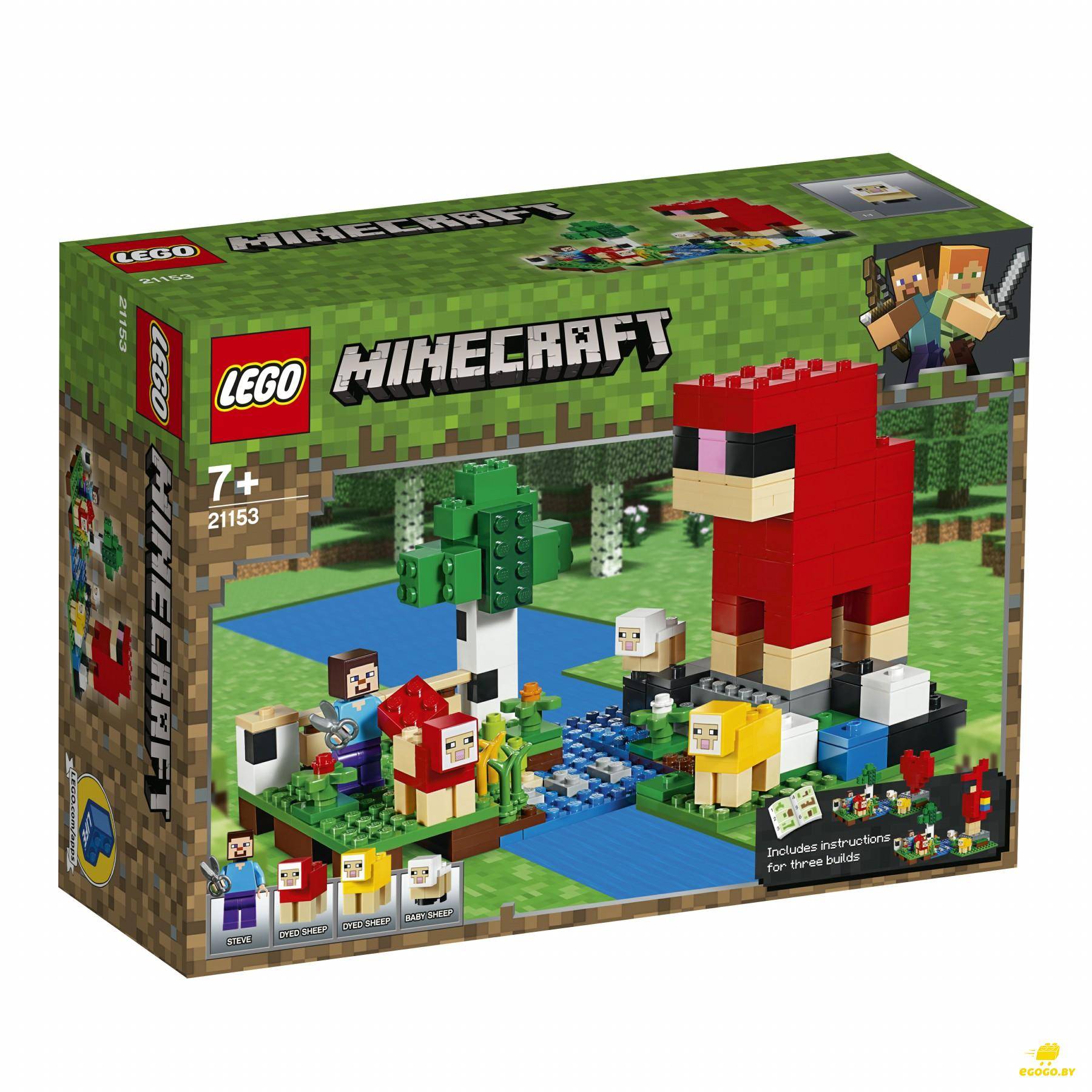  LEGO 21153 Шерстяная ферма - фото