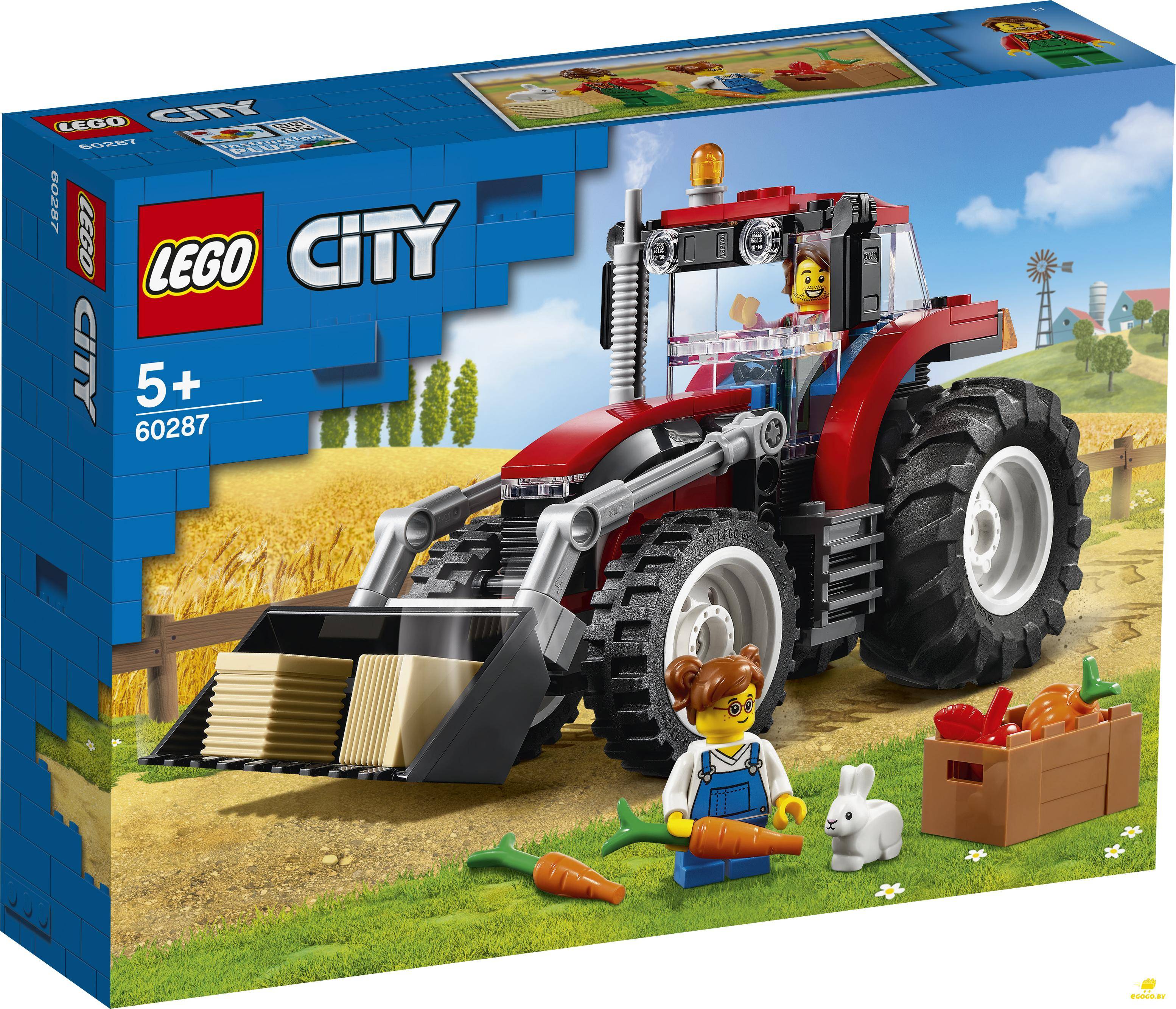 LEGO 60287 Трактор - фото