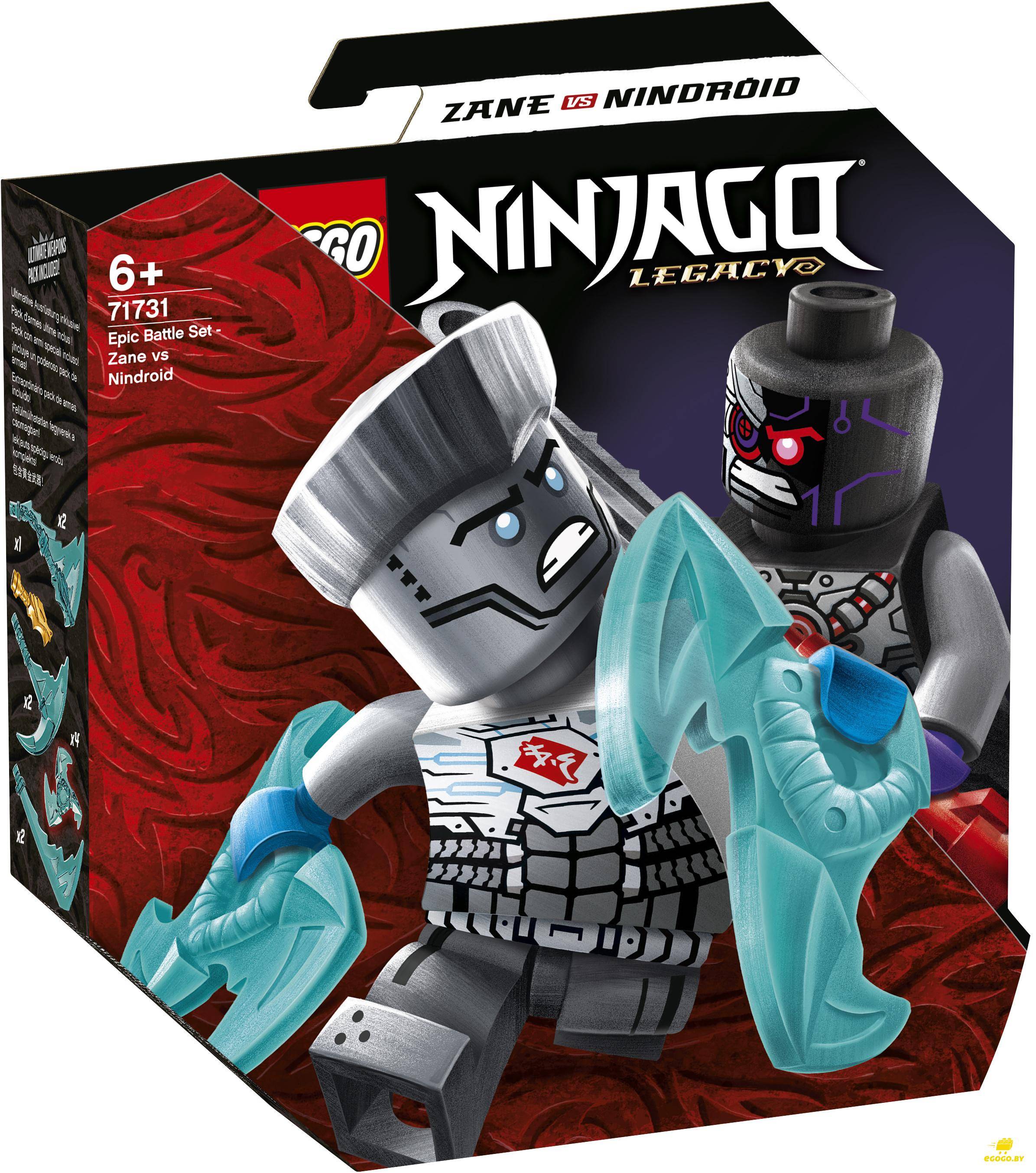  LEGO 71731 Легендарные битвы: Зейн против Ниндроида - фото