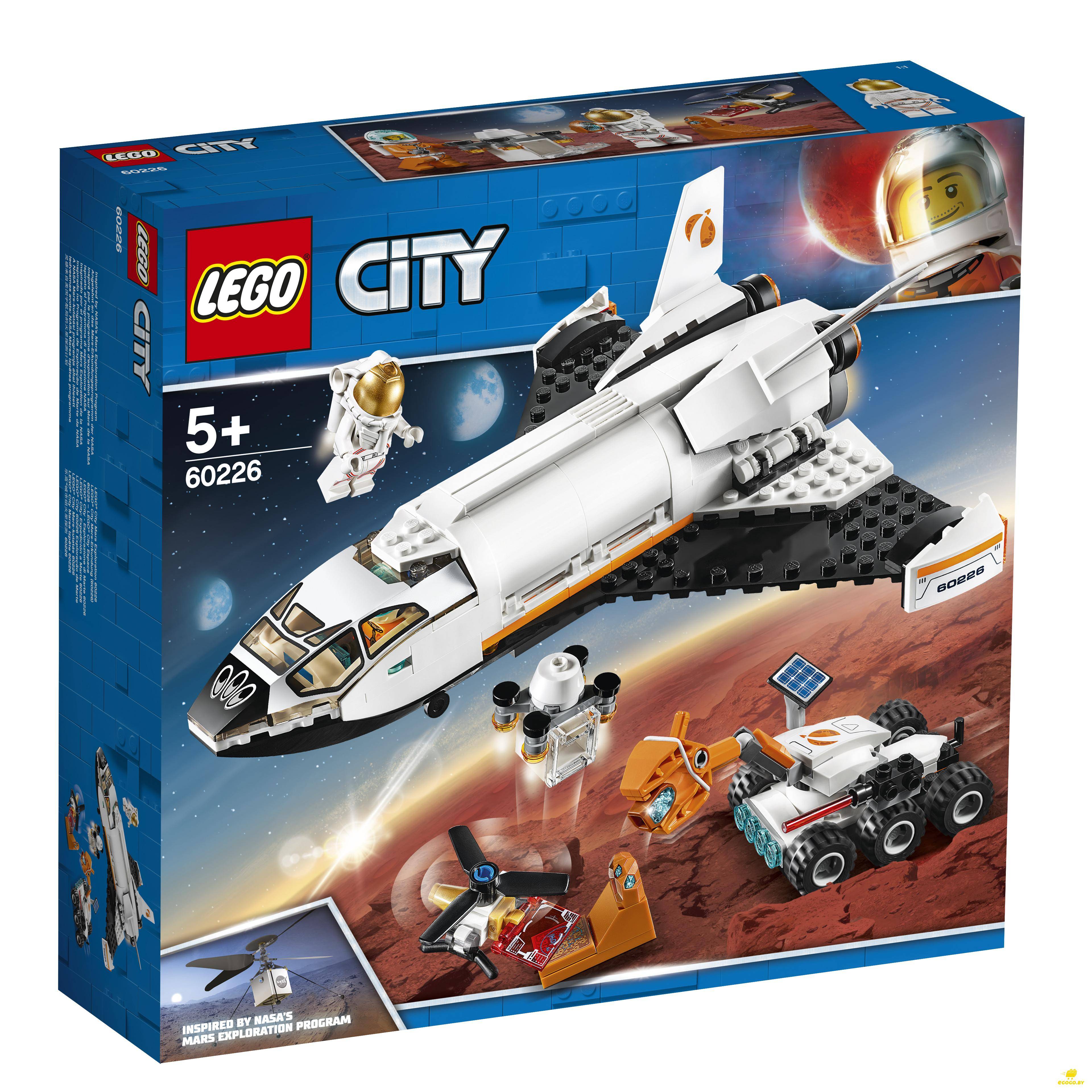 LEGO 60226 Шаттл для исследований Марса